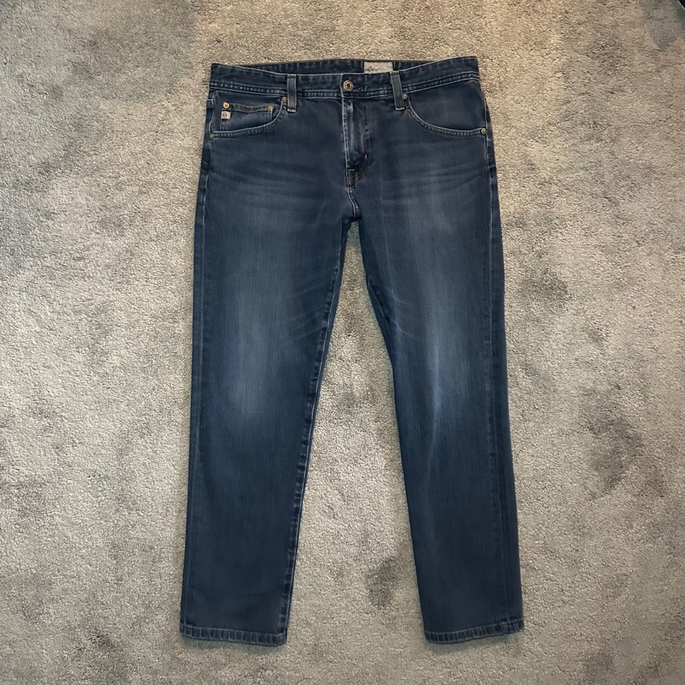 AG Adriano Goldschmied Denim 360 The Tellis Jeans Mens 34x34 (Fit 35x29) Blue
